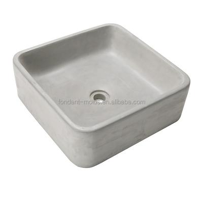 China Sustainable Concrete Sink Molds Silicone Basin Molds for sale