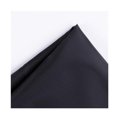 China Size Price Antistatic Soft Textile Customized 100% Waterproof Silk Plain Lining Stock Polyester Pongee Fabric for sale