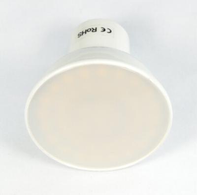 China white paint aluminum with PC cover GU10 led spot light AC220V dimmable 4W 40pcs 2835 led for sale