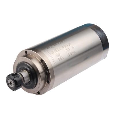 China 5.5KW High Quality Spinning Diameter 125mm 24000 RPM ER25 Engraving Machine Spindle Water Cooled Motor for sale