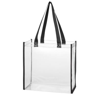 China PVC Waterproof Transparent Outdoor Handbag Custom Cosmetic Travel Bags for sale