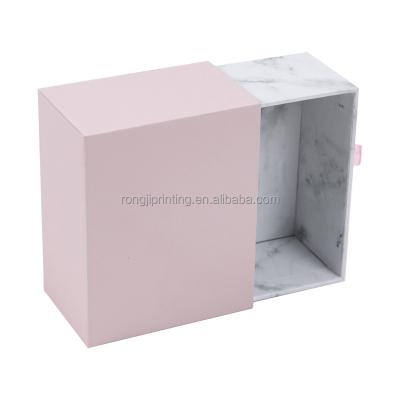 China Recyclable Flower Gift Box With Drawer , Flower Jewelry Packaging Rose Box Customized for sale