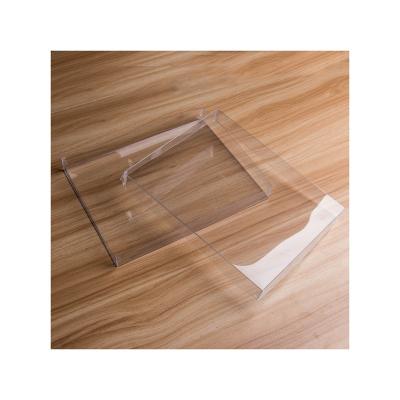 China Custom Logo Plastic Transparent Cosmetic Packaging Recyclable Boxes Clear PVC Box for sale