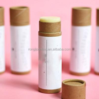 China Personality Design Cylinder Lipstick Essential Oils Skin Care Recyclable Custom Luxury Carton Round Tube Packaging Paper Box for sale