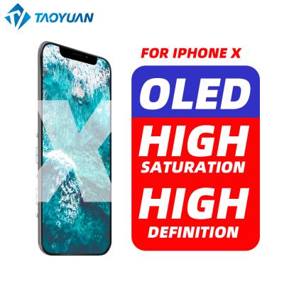 China Wholesale Super Amoled X touch screen oled lcd display for iphone X, lcd 10 touch display panel screen for iphone X for sale