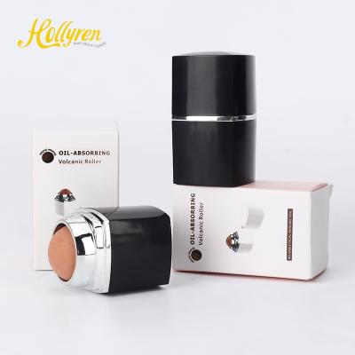 China Skin Rejuvenation Facial Oil Roller Stone Defect Remover Face T-Zone Absorbing Oil Removing Rolling Face Olabsorbierende Shiny Walze Stick Ball for sale