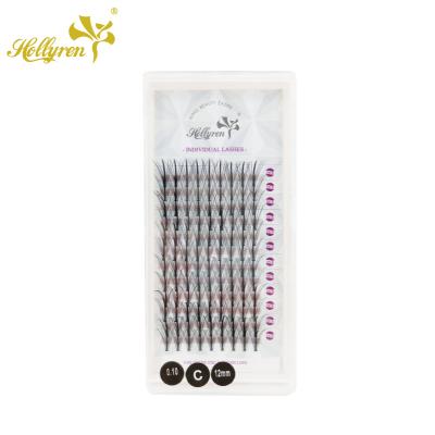 China Volume Eyelash Extension Pre-made Fans Whips Pro Fans Root-strip Stand Wholesale Premium Eyelash Extensions for sale