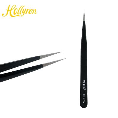 China Laah Volume Tweezers Private Label Applicator Custom Multicolor Fake Eyelash Tweezers Lashes Tweezers Pincette for sale