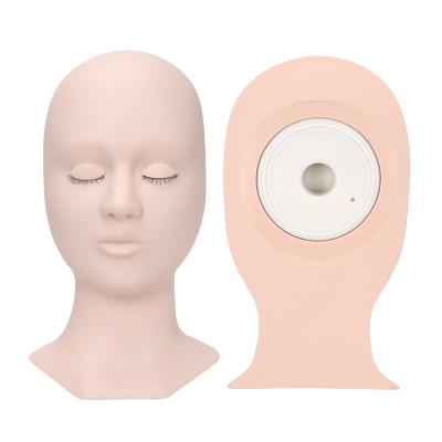 China High quality silicone (soft rubber) wholesale price training silicone mannequin head Chinese for sale