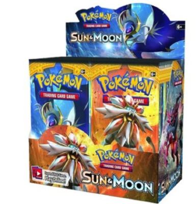 China 360pcs Plastic 36 Booster Box X/Y Evolutions Trading Card Pokemon PTCG Packs for sale