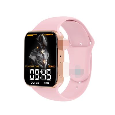 China Touch Screen Made in China 8 Colors Series 7 Smart Watch BT 2021 Name T100 Plus Smartwatch T100Plus Smart Watches With TFT Display for sale