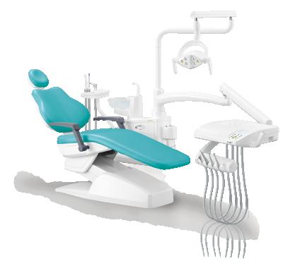 China Comfortable medical dental equipment, electric portable dental chair, dental unit price for sale