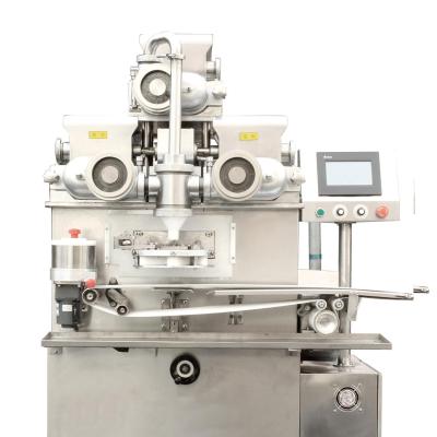 China Automatic Filling Hotels Ice Cream Jam Filling Encrusting Mochi Machine Factory Supply for sale