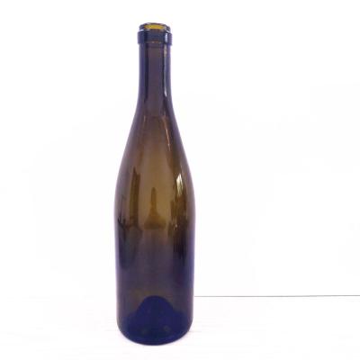 China Empty Beverage 750ml Flint Champagne Glass Wine Bottle for sale