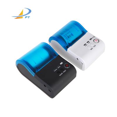 China Hot Selling Black And White Mobile Printer 58mm Blue Tooth Mobile BT Thermal Printer for sale