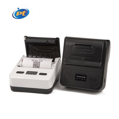 China 80mm Black and White Wireless Blue Tooth Mobile Portable Thermal Printer for Receipt Printing for sale