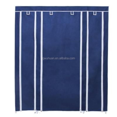 China Gift & Wuhuan Eco-friendly Nonwoven Portable Bedroom Cloth Wardrobe Model 8863 With Good Price for sale