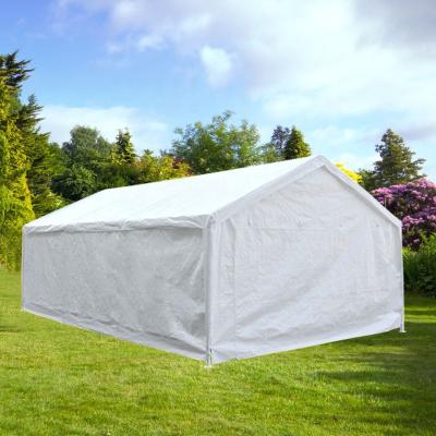 China Outdoor White 10x20 Party Small PE Canopy Party Tent With Sidewalls for sale