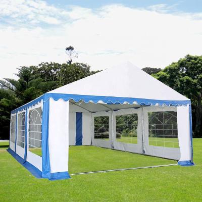 China White and blue 3x6m stable event party backyard tents without ground bars for sale for sale