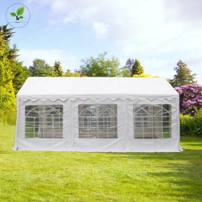 China Factory Outlet Premium Style Outdoor 4x6m White PVC Party Outdoor Party Tents With Galvanized Frame for sale