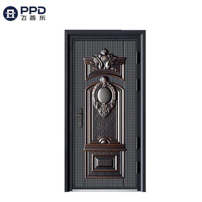 China Modern Metal Stamped Door Skin Steel Panel With Accessories Skin Cold Steel Door Panel Skin for sale