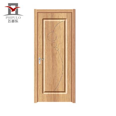 China Hot Sale WPC Swing Door Single Bedroom Wooden Door Designs for sale