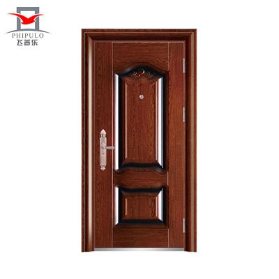 China Swing Style Premium Decorative Luxury Standard Soundproof Apartment Security Hot Selling Steel Door for sale