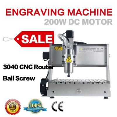 China Best selling mini deaktop cnc router 4axis 3040 for hobby homemade price of hot sell 3040 mini cnc router for sale