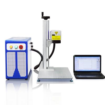 中国 DWG,BMP,DXF,AI,PLT,DST Graphic Format Supported fiber laser marking machine for metal 販売のため