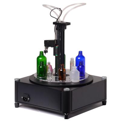 中国 beverage milk olive small soft drink cup cbd bottled perfume oil water liquid filling machine 販売のため