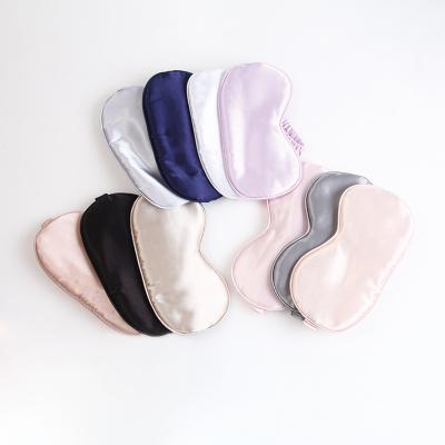 China Simple Design Beauty Price Anti-wrinkle OEM Manufacturing Soft Satin Sleep Mask Cheap Easetrip Satin Eye Mask Set for sale