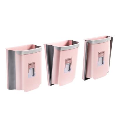 China Multifunctional Collapsible Wall Mounted Viable Storage Waste Bins For Kitchen for sale