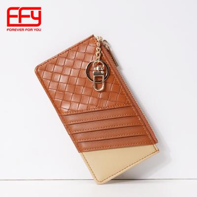 China None Hot Selling Minimalist Wallets Pockets Leather Credit Card Holder Wallet Credit Card Holder Wallet For Women for sale