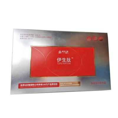 China Accept Gift Box Custom Magnetic Black Luxury Rigid Empty Gift Box Packaging for sale