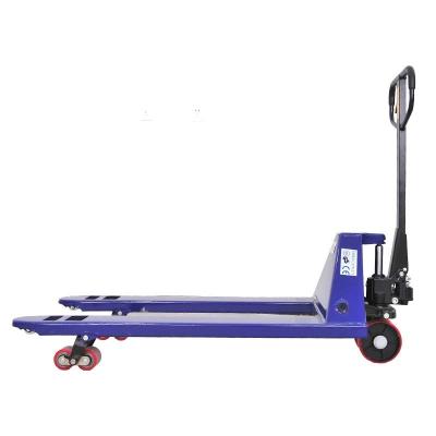 China Safety Easy Operation Pallet Truck 2000kg-550 Manual Hand Jack Lift Hand Pallet Truck Forklift for sale