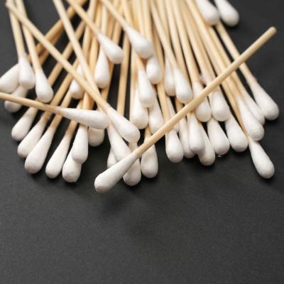 China 100% Natural Cotton and Eco-friendly Manufacturer High quality Cotton swab double end buds Cotton Swabs 100% natural cotton bud soft and extremely absorbent for sale