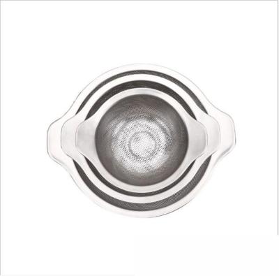 China Viable factory wholesale stainless steel colander for kitchen for sale