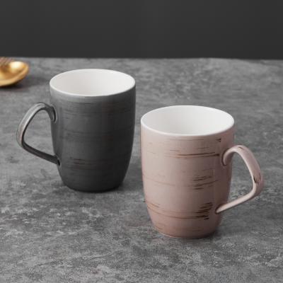 China Modern Wholesale Bulk Customize Home Used Coffee Mugs Ceramic Luster Porcelain Cup Mug for sale