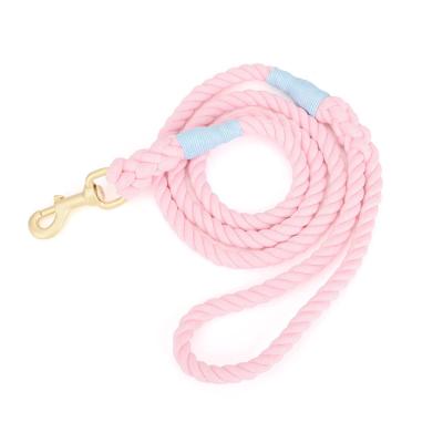 China INS Success Sustainable Fashion Woven Dog Leash Rope Factory Wholesale Cheaper Pet Supplies Low MOQ for sale