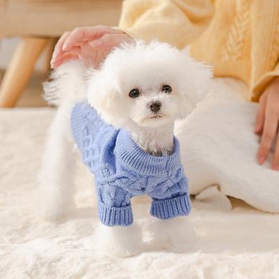 China Stocked Luxury Pet Supplies Fashionable Wholesale Dog Dress Sweater Dog Dresses Bulldog Sweater For Dog for sale