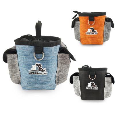 China Durable OEM Custom Printed Easily Carry Mini Dog Treat Bag Waterproof Pet Training Dog Treat Bags Customized for sale