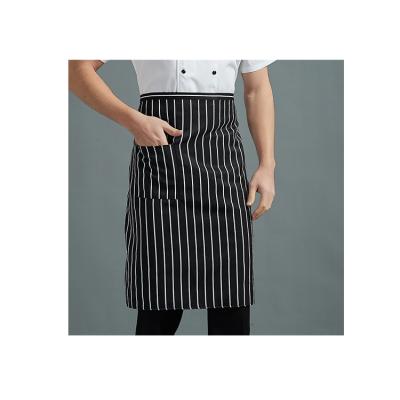 China High Quality Modern Design Custom Logo Polyester Fiber BBQ BBQ Kitchen Cooking Chef Apron With Pocket for sale