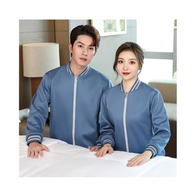 China restaurant & Bar in various colors Logo Unisex Waitress Waiter Uniform made to order available for sale for sale