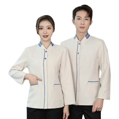 China Hotel Competitive Price Housekeeping Staff Uniform Property Environment Work Cleaning Uniform for sale