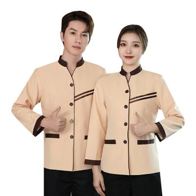 China Various colors available hotel housekeeping cleaner uniform for men and women for sale