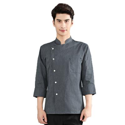 China restaurant & Bar Factory Wholesale Price Latest Designs Para Cotton Kitchen Chef Uniform for sale