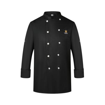 China restaurant & Wholesale Custom Made Luxury Modern Breasted White Bar Women Chef Uniform For Sale for sale