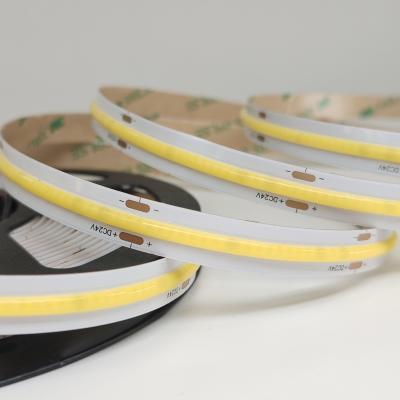 China 9.84ft 480leds/m 24v 6000K 10mm COB Led Light Strip Daylight White for indoor lighting decoration for sale