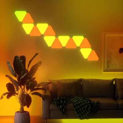 China Long-Lasting smart Gaming Triangle Light Kit with 25000 Hours Led Lifespan and Siri Compatibility zu verkaufen