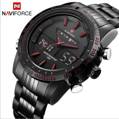 China New Brand NAVIFORCE 9024 Luxury Waterproof Sports Men's Watches Multifunctional Quartz Wristwatches for sale